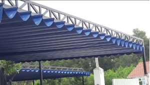 Chuyên lắp đặt mái xếp di động giá rẻ TPHCM